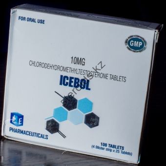 Туринабол Ice Pharma 100 таблеток (1таб 10 мг) - Актобе